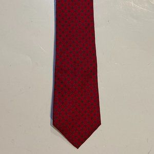 Christian Dior All Silk Red Tie, WPL 125